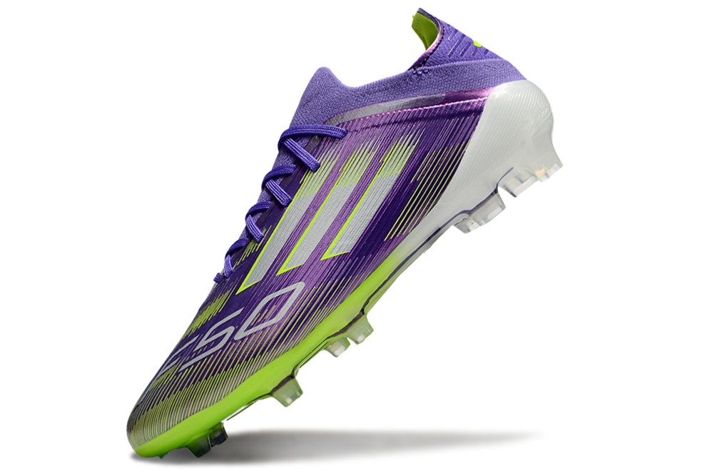 Adidas F50 Elite Laceless Firm Ground Cleats - Purple