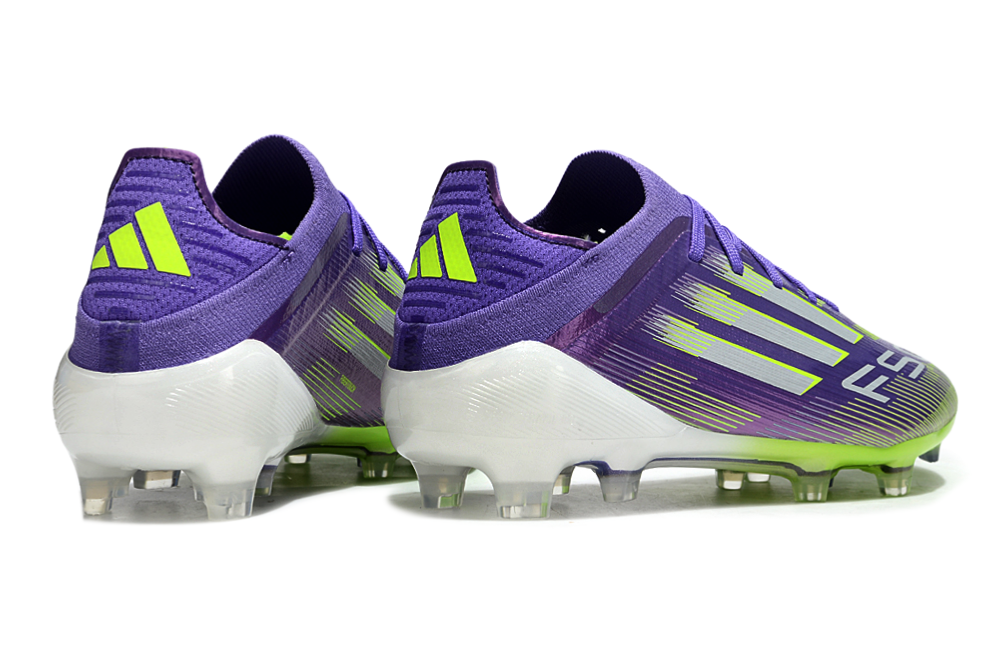 Adidas F50 Elite Laceless Firm Ground Cleats - Purple