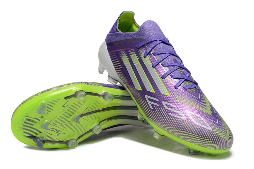 Adidas F50 Elite Laceless Firm Ground Cleats - Purple