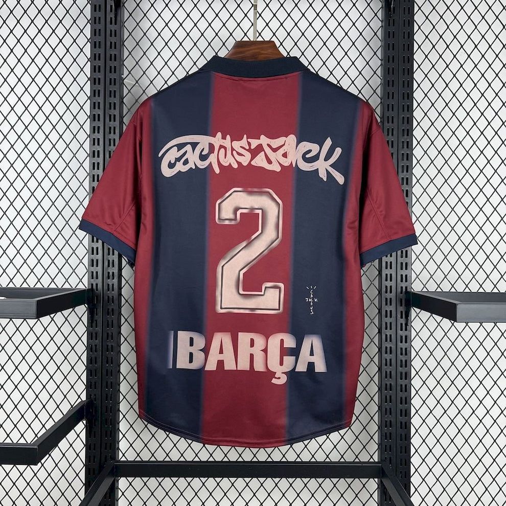 FC Barcelona Cactus Jack Skeleton Jersey