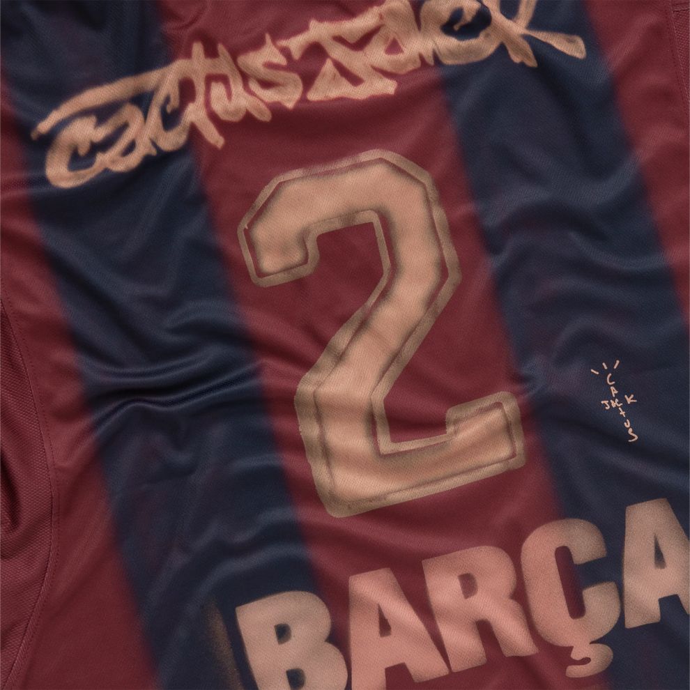 FC Barcelona Cactus Jack Skeleton Jersey