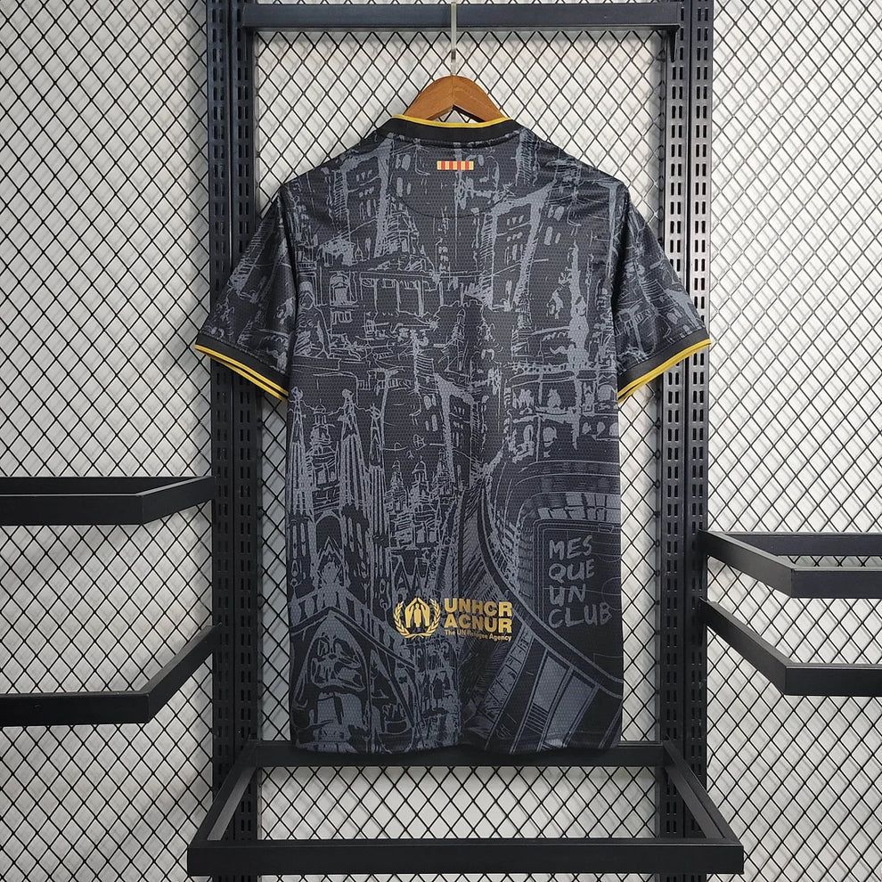 FC Barcelona Black Shirt