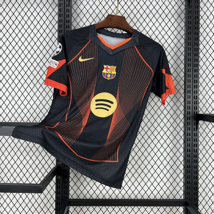 FC Barcelona 25/26 Black Orange Shirt (Special Edition)
